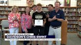 Davidson’s Chris Swint named Scholar Athlete of the Week