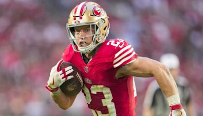 Christian McCaffrey injury update: 49ers star RB practices for first time since straining calf/Achilles