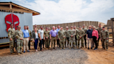 Oklahoma leaders visit Oklahoma National Guard members deployed to Africa