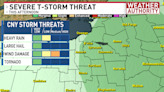 Strong to severe thunderstorms today in CNY