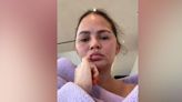 Chrissy Teigen Cozies Up at Home After Being Diagnosed With a 'Double Ear Infection'