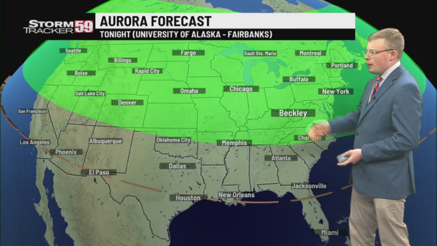 Watch for the Northern Lights tonight, Mother’s Day looks good!