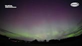 Timelapse video of the northern lights over New Hampshire