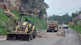 Alerta Protección Civil por derrumbes en carreteras de Durango