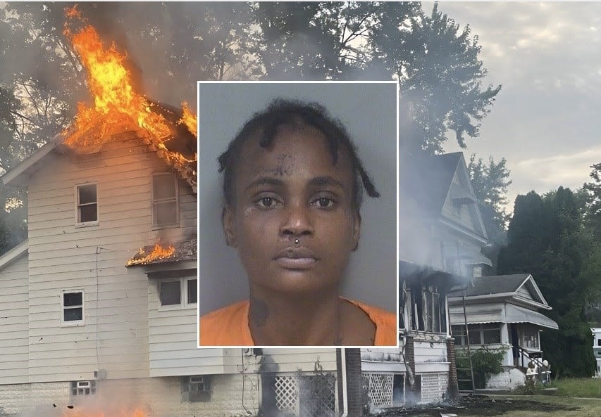 Police: Woman admits torching Youngstown home