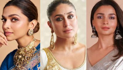 5 earrings inspired by Deepika, Alia to Kareena to add bling to your wedding guest outfits