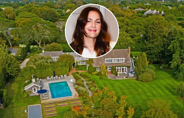 Drew Barrymore’s Bucolic Hamptons Retreat Can Be Yours for $8.4 Million