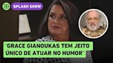 Genial, Grace Gianoukas rouba cena para si em 'Família é Tudo', diz Leão Lobo