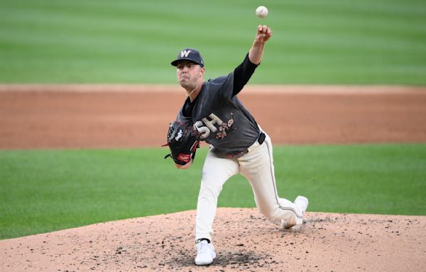 Rookie James Wood’s 3-run homer gives the Nationals a 5-2 win and a 3-game sweep of the Reds - WTOP News