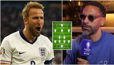 Rio Ferdinand has predicted England's starting XI for Euro 2024 quarter-final vs Switzerland