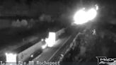 Westbound lanes closed on I-70 near Rocheport after semi catches fire