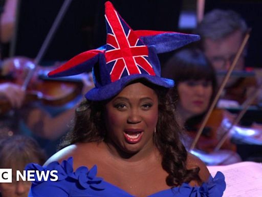 Last Night of the Proms: Star soprano Angel Blue charms the audience