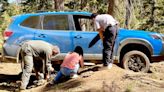 Kern County couple rescued after getting stuck on remote mountain top