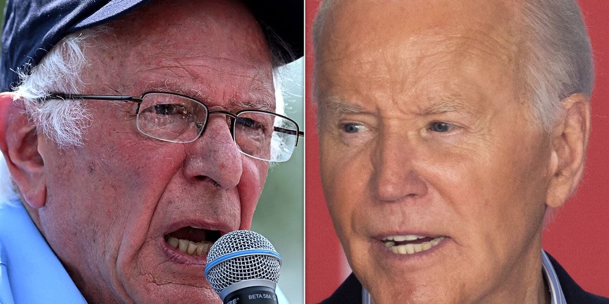 'Not A Beauty Contest': Bernie Sanders Tells Voters It's Crucial To Look Beyond Biden's Age
