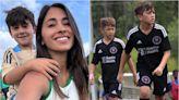 Antonela Roccuzzo compartió fotos de un día familiar en Inter Miami y un detalle de Ciro sorprendió a todos