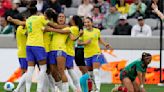 Brasil golea 3-0 a un México en inferioridad numérica y avanza a final de Copa Oro femenina