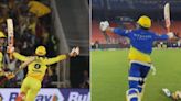 Ravindra Jadeja Recreates Winning Moment Of IPL 2023 As CSK Return To Ahmedabad: WATCH - News18