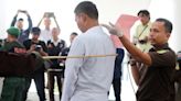 Men are brutally caned for consuming alcohol in Indonesia