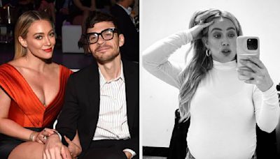 Hilary Duff And Matthew Koma Shared The First Photos Of Their Newborn Girl, And I Can't Get Over Her Cheeks