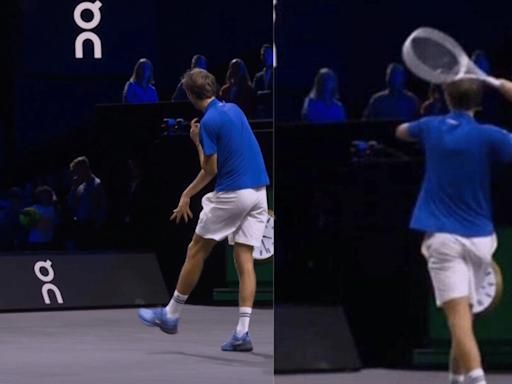 'It Was Horrible From Me': Daniil Medvedev Reacts To His Racquet Throwing Incident At Laver Cup 2024