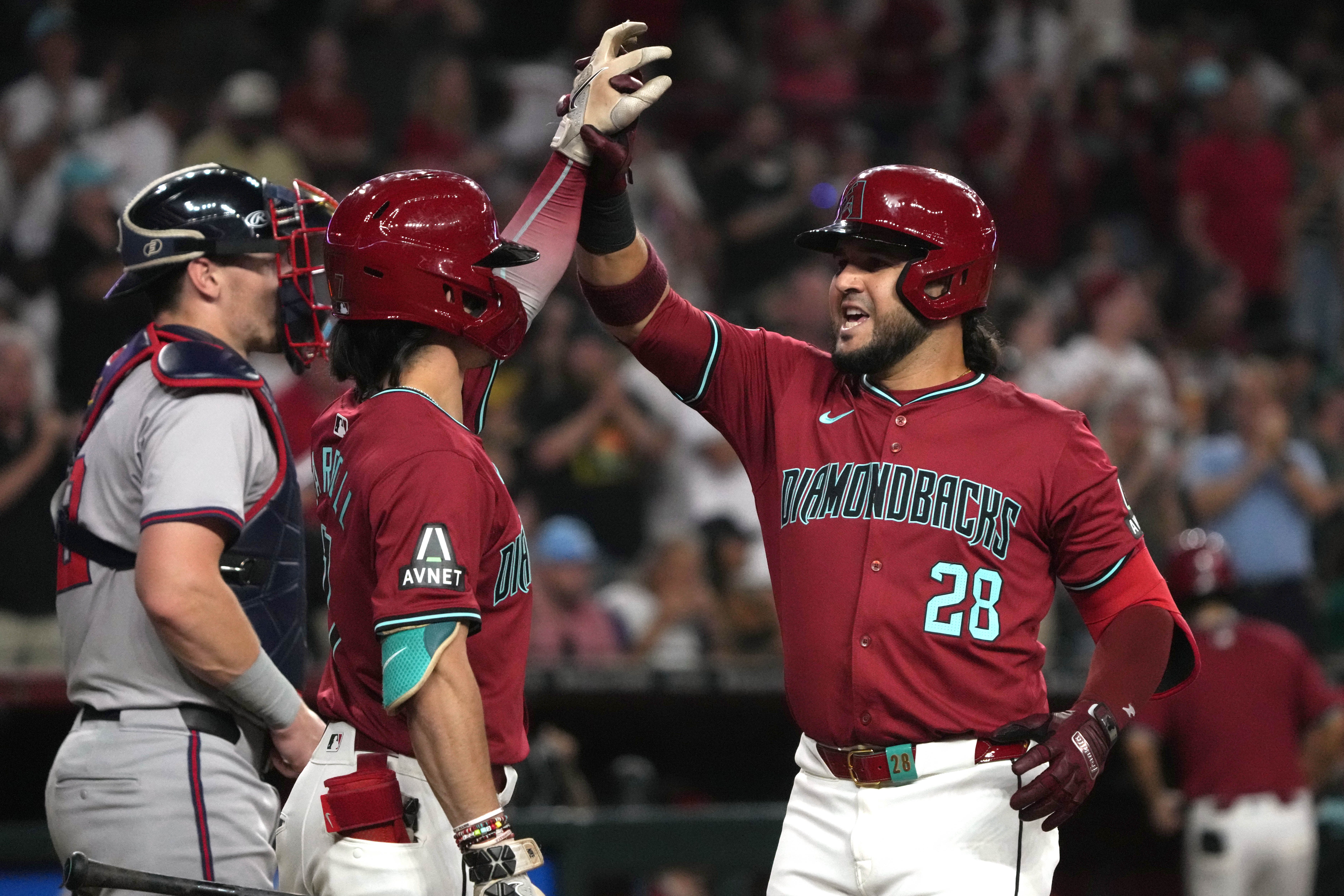 Eugenio Suarez, Brandon Pfaadt lead DBacks past Braves to notch series split