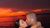 David Beckham shares sunset kiss with Victoria as they lead celebrity Valentine's Day celebrations