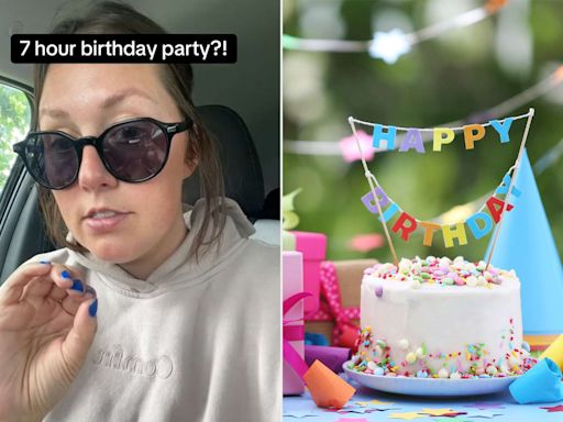 Mom Defends Viral Reaction to Dropping 7-Year-Old Daughter Off at 7-Hour Birthday Party (Exclusive)