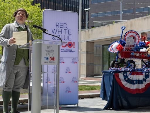 Red, White, & Blue To-Do event on July 2 is a founding father's dream come true