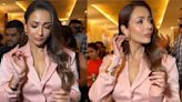 Malaika Arora elevates her style game in pink pantsuit with fiery cut-outs