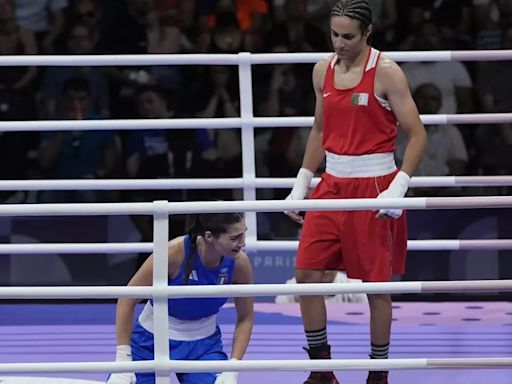 Olympics Shocker: Boxer Who Failed Sex Test ‘Breaks Nose’ Of Female Opponent, Brutal Fight Over In 46 SECONDS