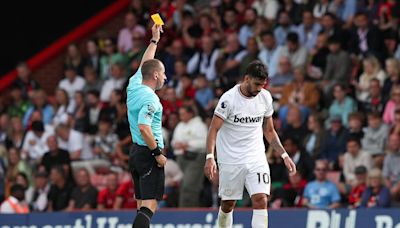 West Ham star Lucas Paqueta 'asked not to play' against Bournemouth