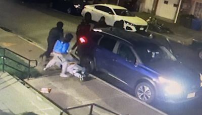 VIDEO: Queens woman, 60, knocked unconscious by crooks who then stole her SUV