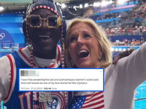 ...A Player Highlighted How Many Olympians Have To Work "2 Or 3 Jobs," Flavor Flav Sponsored The US Women's Water...