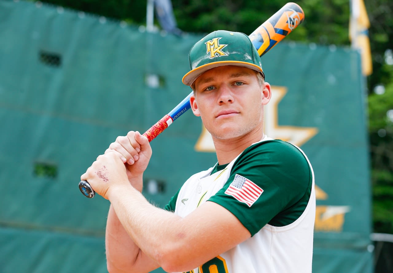 Luke Dickerson of Morris Knolls is the N.J. Baseball Player of the Year, 2024