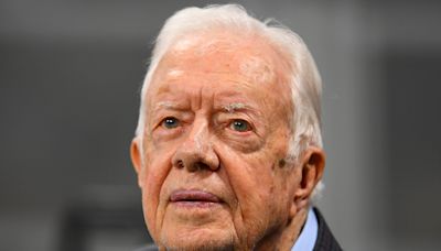 Jimmy Carter, nearing his 100th birthday, has recently become 'more alert' and is eager to vote for Kamala Harris