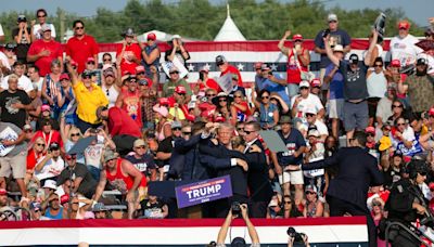 Frantic video from Trump rally crowd shows chaos during shooting: ‘He’s got a gun’