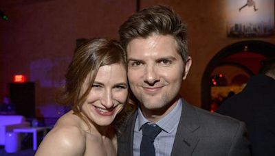 Adam Scott tells Kathryn Hahn he felt like 'such an a--hole' scolding her in their “Step Brothers” car scene