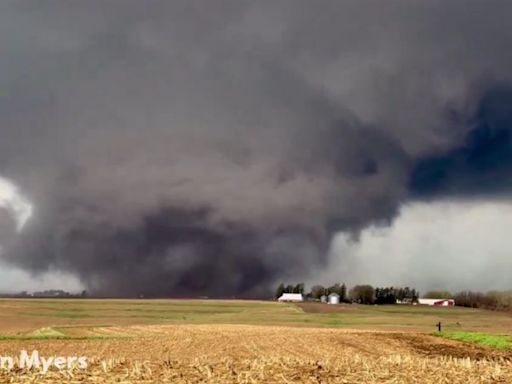Watch: Monster Tornado Tears Through Iowa as Violent Weather Causes Mass Destruction