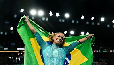 Rebeca Andrade's unique "Grey's Anatomy" strategy for preparing for her Olympics gymnastics routines