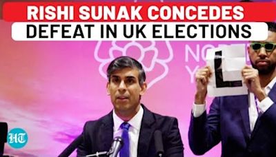 Rishi Sunak Takes Responsibility For Historic Loss In UK Elections As Keir Starmer Set To Be Next PM