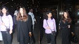 Aishwarya Rai and Aaradhya Bachchan make a stylish return to Mumbai after New York vacation. watch