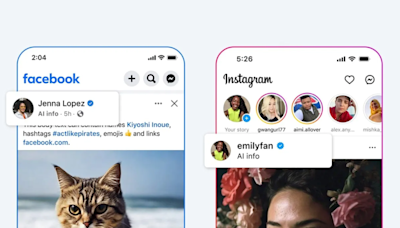 Meta muda rótulo para sinalizar conteúdos feitos por IA