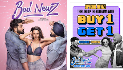 Bad Newz Makers Announce Buy 1 Get 1 Offer For Vicky Kaushal, Triptii Dimri, Ammy Virk Starrer