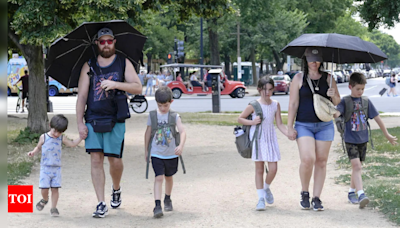 More records expected to shatter as long-running blanket of heat threatens 130 million in US - Times of India