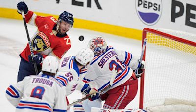 Reinhart scores in OT, Panthers beat Rangers 3-2 in OT of Game 4 of East final