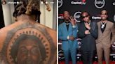 Offset revealed a large back tattoo tribute to late cousin and Migos groupmate Takeoff 5 months after his death