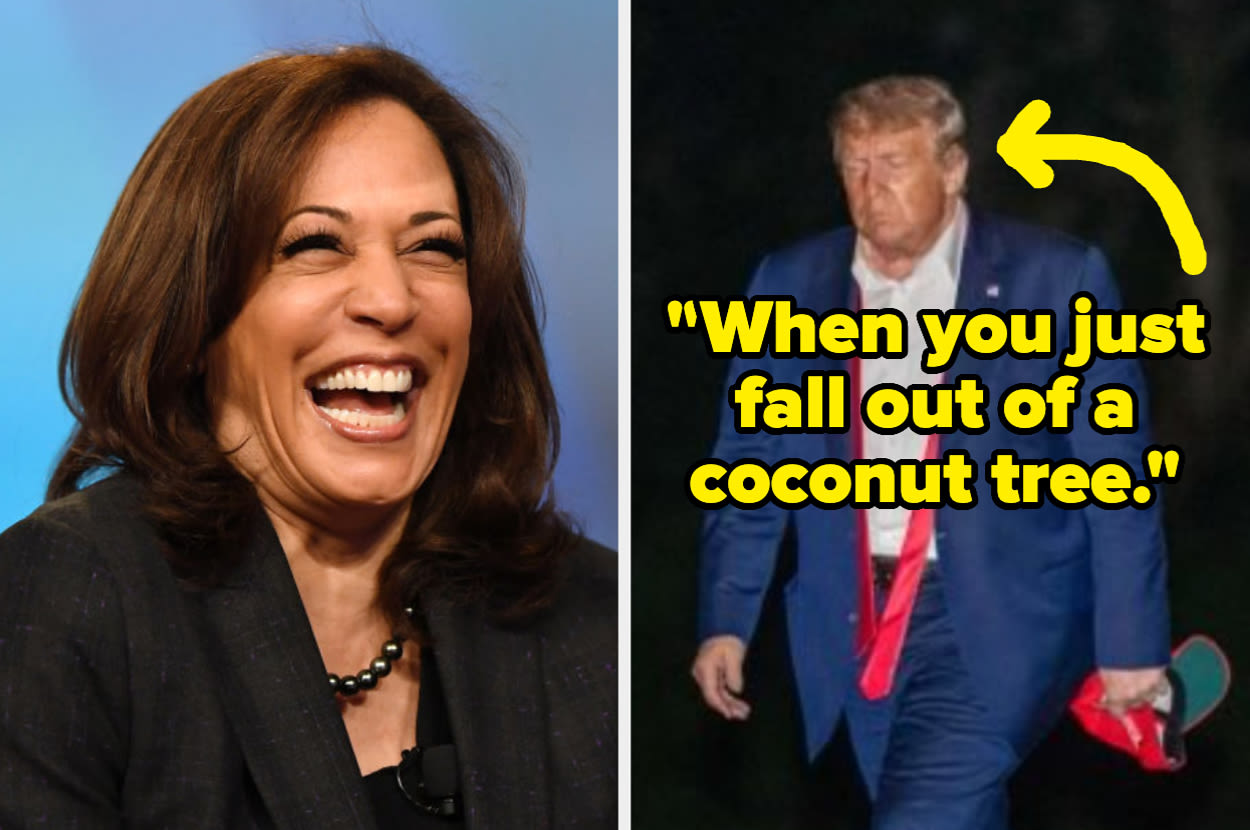 Kamala Harris Coconut Tree Memes Are Taking Over The Internet, So Here Are The Funniest Ones