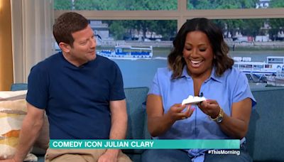 Alison Hammond’s handbag leaves Julian Clary speechless on This Morning