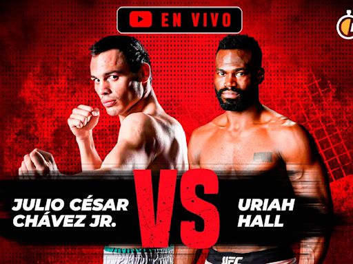 Julio César Chávez Jr. vs. Uriah Hall;: a qué hora y dónde ver en vivo