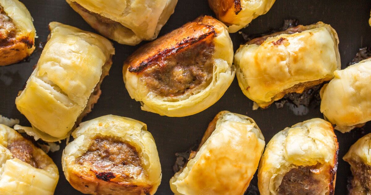 Whip up the 'irresistible' air fryer sausage roll recipe perfect for Bank Hol